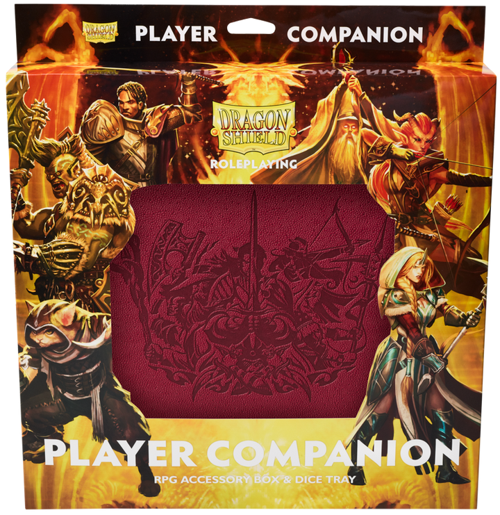 Dragon Shield: Player Companion- Blood Red | 5706569500146