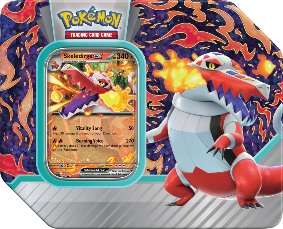 Pokemon Scarlet & Violet: Paldea Partners Tin -Quaquaval ex | 820650852930