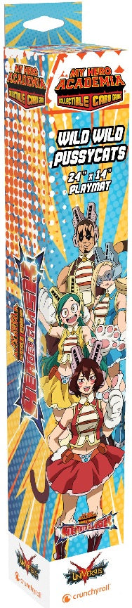 UniVersus CCG: Set 3- My Hero Academia Heroes Clash- Wild Wild Pussycats Playmat(850034738093)(850034738093)
