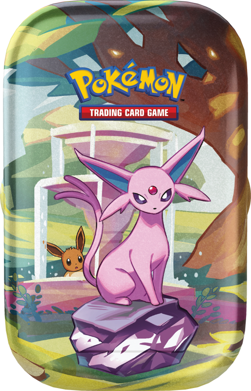 POKEMON SV8.5 PRISMATIC EVOLUTIONS 8CT MINI TIN DISPLAY | 196214118782