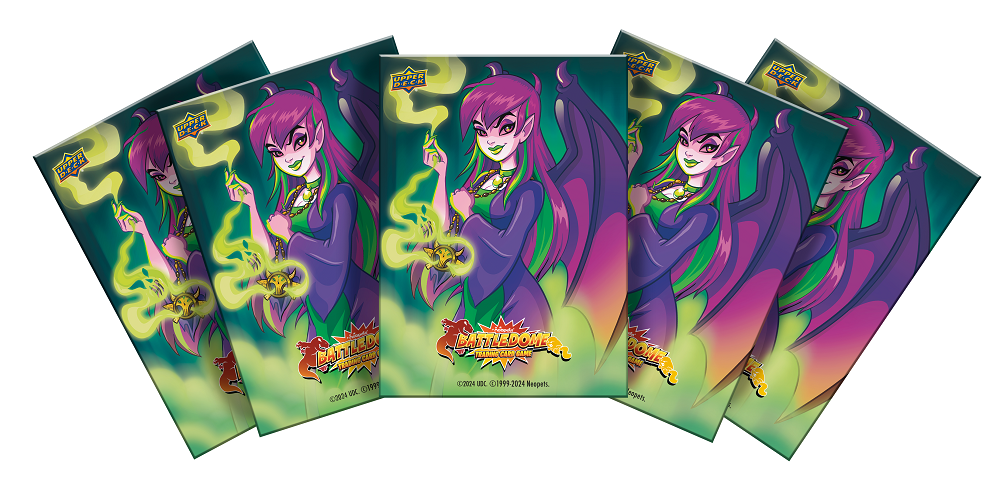 NEOPETS BATTLEDOME TCG CARD SLEEVES JHUDORA 65CT (100) | 053334801669