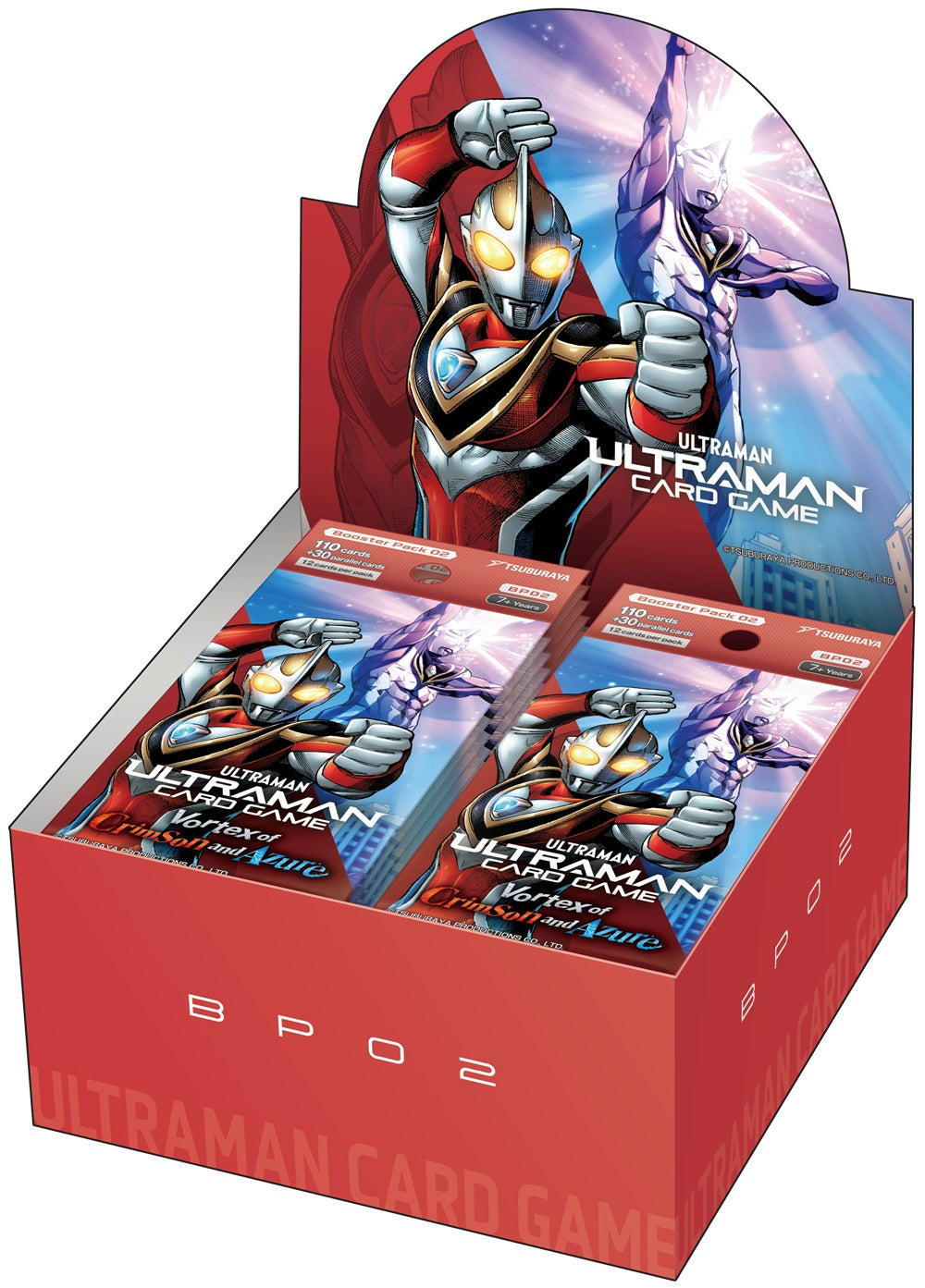 ULTRAMAN CG SET 2 BOOSTER BP02 VORTEX OF CRIMSON AND AZURE | 4570066530569