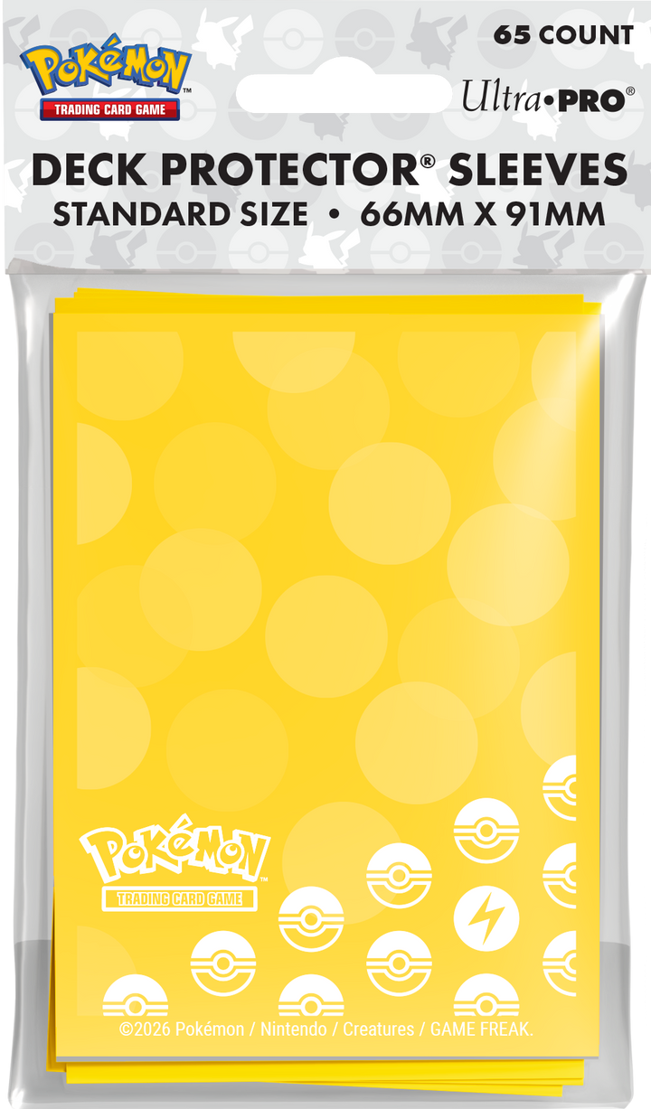 UP D-PRO POKEMON ENERGY LIGHTNING TYPE 65CT | 074427167455