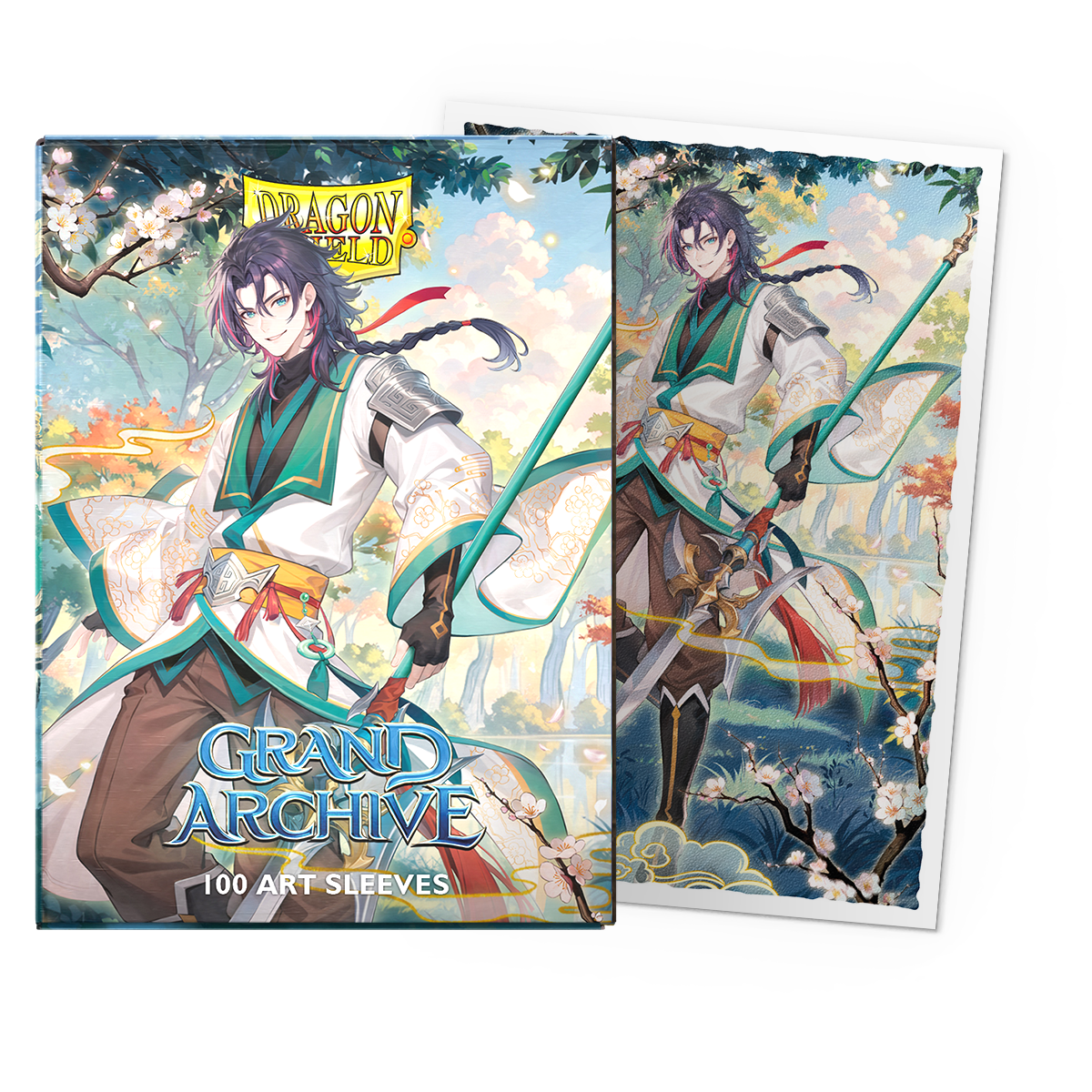 Dragon Shield Sleeves: Standard- Matte 'Grand Archive' Jin, Fate Defiant | 5706569161262