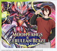 Cardfight Vanguard: Moon Fangs &amp; Cerulean Blaze Booster Display | 8885021121079
