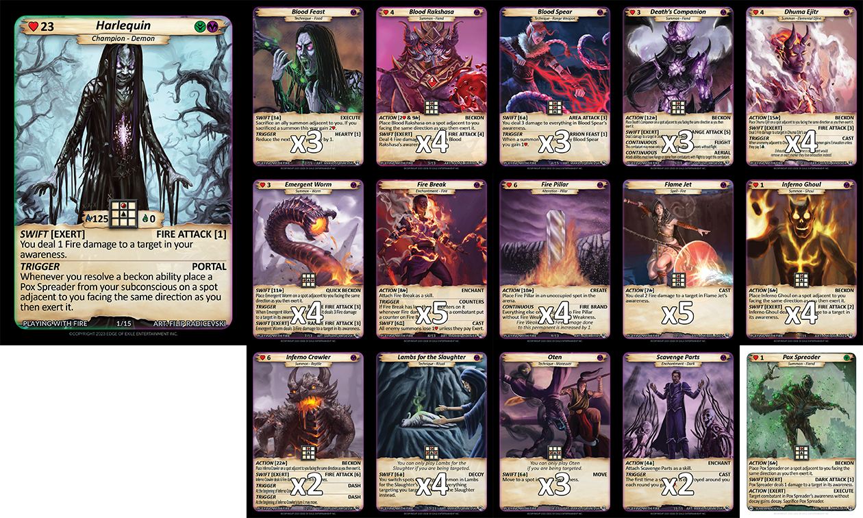 GENESIS: BATTLE OF CHAMPIONS STARTER DECK 2023 10CT | 00628942643217