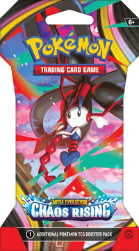 SLEEVED POKEMON ME04 CHAOS RISING PACK | 196214140424