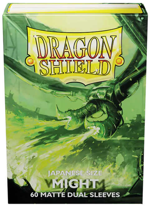 DRAGON SHIELD SLEEVES DUAL JAPANESE MATTE MIGHT | 5706569151584