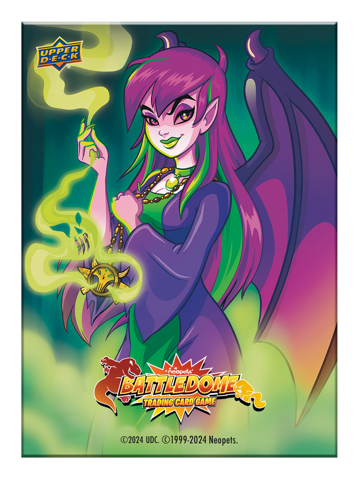 NEOPETS BATTLEDOME TCG CARD SLEEVES JHUDORA 65CT (100) | 053334801669