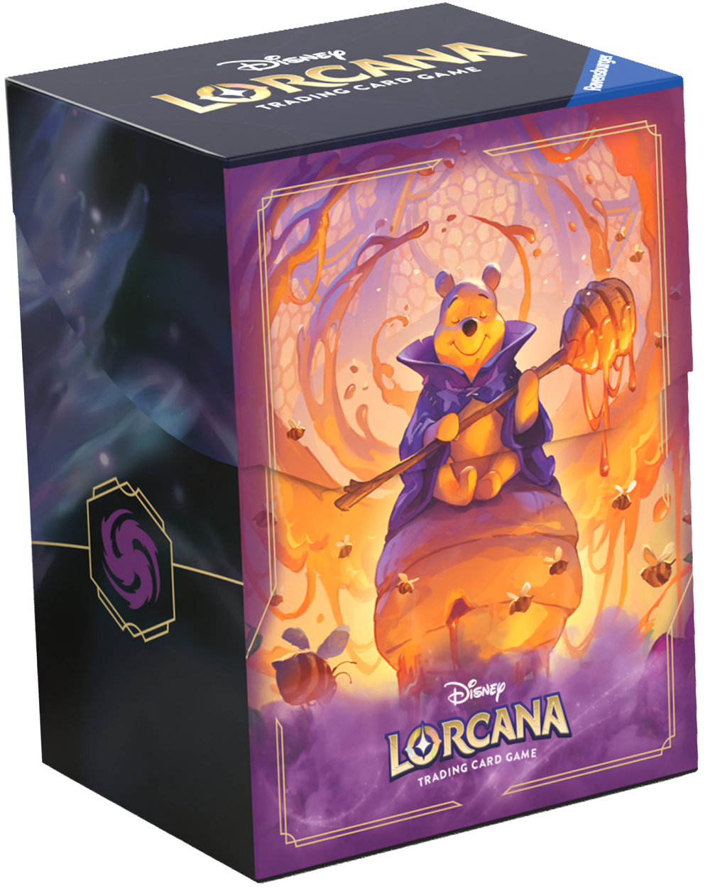 Deck Box: Disney Lorcana- Azurite Sea- Pooh, Hunny Wizard(4050368984425)(4050368984425)