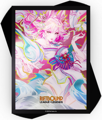 RIFTBOUND LEAGUE OF LEGENDS TCG SPIRITFORGED ART SLEEVES - SPIRIT BLOSSOM AHRI 100CT | 810155274535