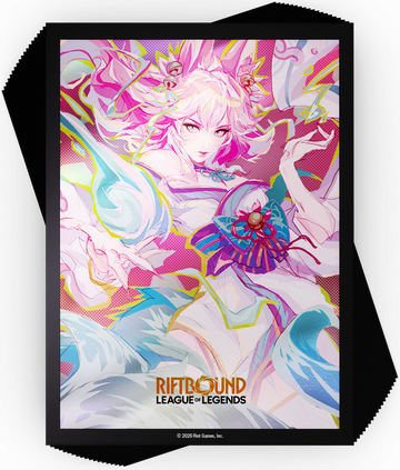 RIFTBOUND LEAGUE OF LEGENDS TCG SPIRITFORGED ART SLEEVES - SPIRIT BLOSSOM AHRI 100CT | 810155274535