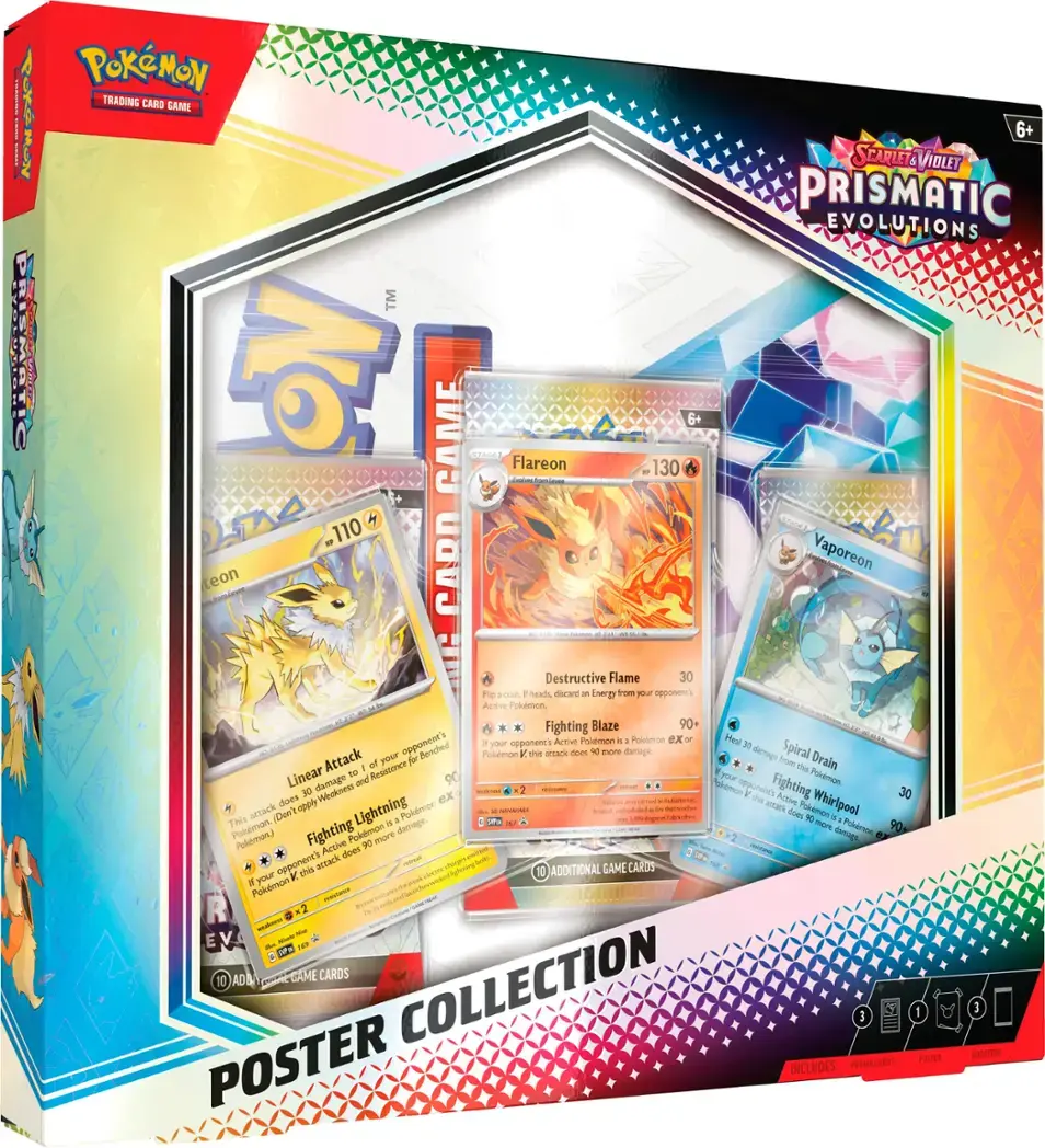 POKEMON SV8.5 PRISMATIC EVOLUTIONS POSTER COLLECTION | 196214112537