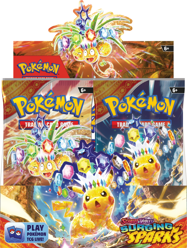 Pokemon TCG: Scarlet & Violet 08 Surging Sparks- Booster Display [Limit 6] | 820650423123