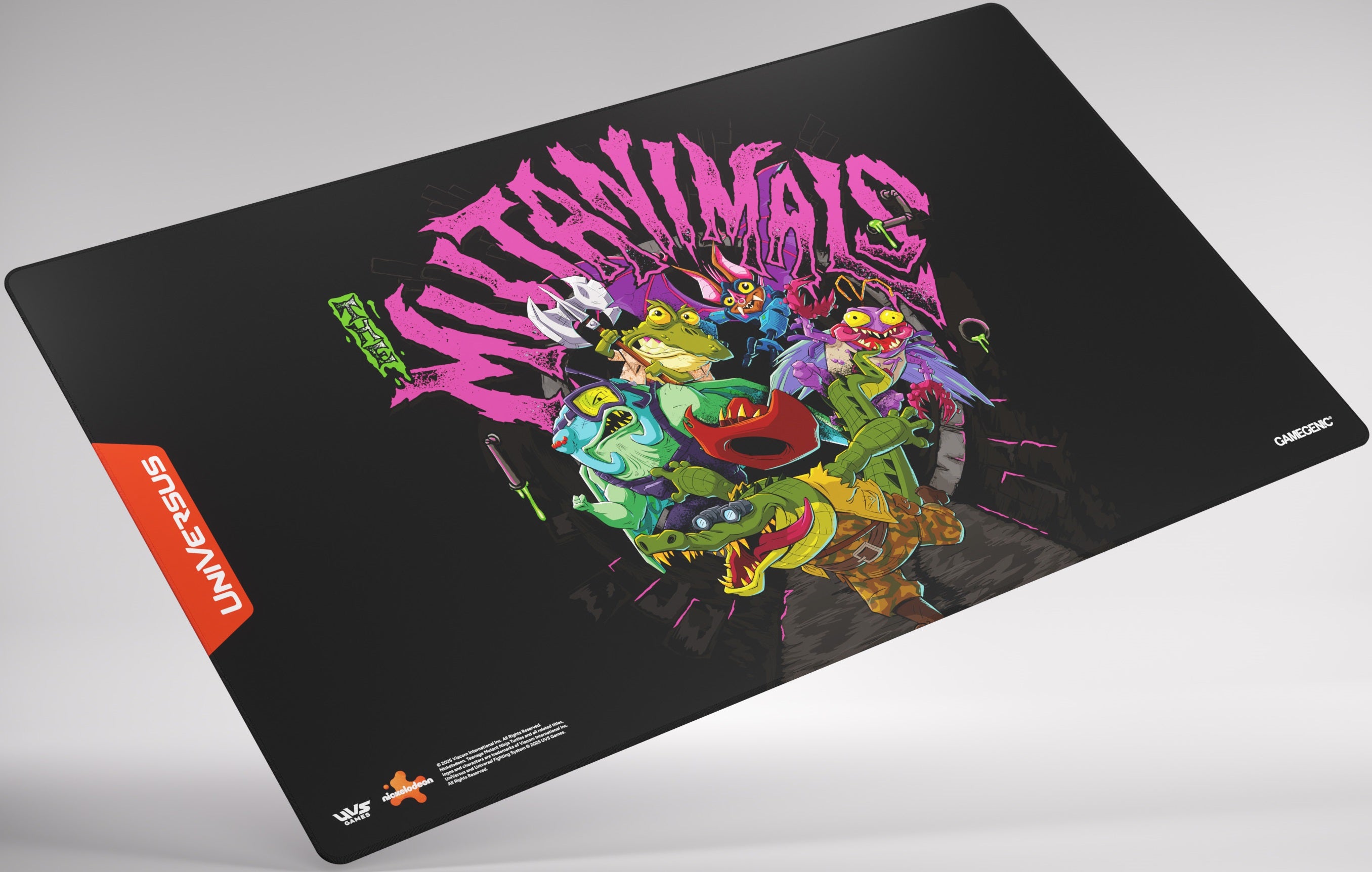 TEENAGE MUTANT NINJA TURTLES PLAYMAT THE MUTANIMALS | 810155272883