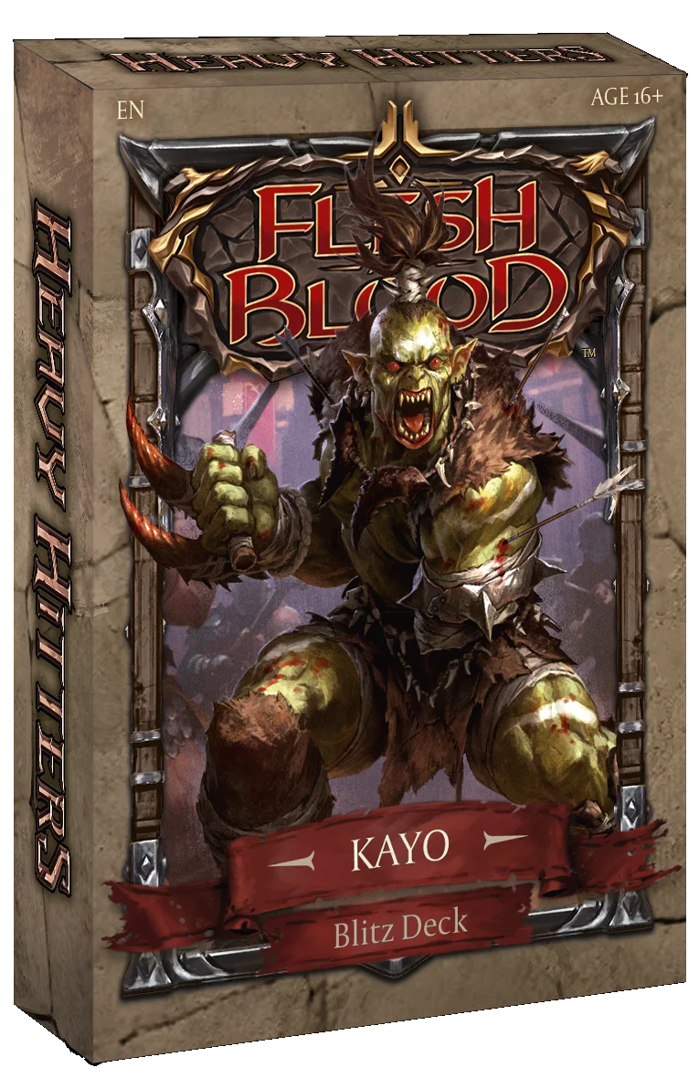 FLESH AND BLOOD HEAVY HITTERS BLITZ DECKS | 09421037051383