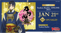 Cardfight Vanguard overDress: Touken Ranbu ONLINE 2021 Title Booster Display | 8885009406600