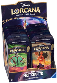 Disney Lorcana: The First Chapter Starter Deck Display | 4050368981899