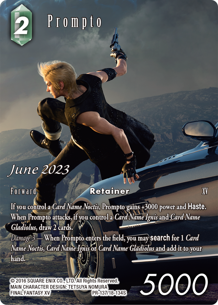 Final Fantasy TCG: Organized Play Kit- PR-137 Prompto | 662248846460