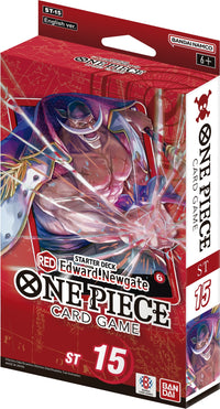 ONE PIECE CG ST15 STARTER DISPLAY (RED) - EDWARD NEWGATE | 810059787100