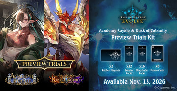 SHADOWVERSE ACADEMY ROYALE & DUSK OF CALAMITY PREVIEW TRIAL KIT