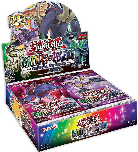 Yu-Gi-Oh: Battles of Legend- Crystal Revenge Booster Display | 83717858317