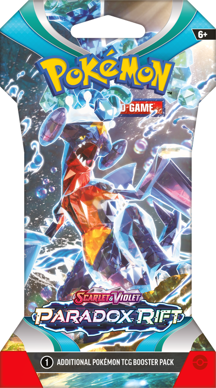 SLEEVED POKEMON SV4 PARADOX RIFT PACK | 820650854002
