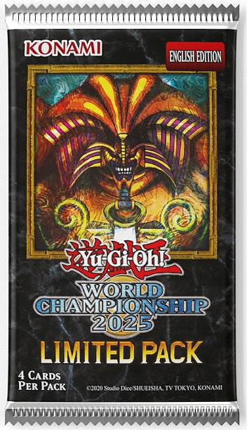 YGO LIMITED PACK WORLD CHAMPIONSHIP BOOSTER 2025 | 083717869597