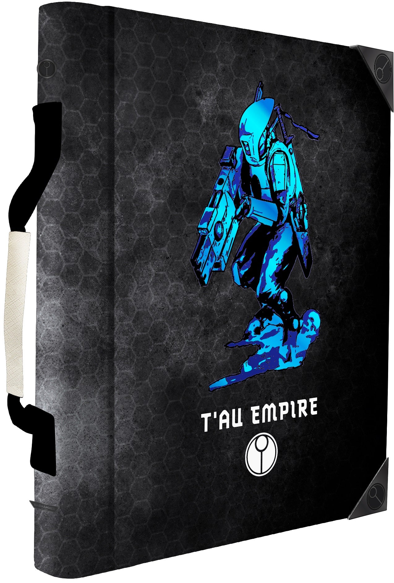 UP BOOK FOLIO WARHAMMER 40K TYRANID CODEX DEBOSSED &amp; PRINTED T'AU EMPIRE CODEX ALIGNED | 074427165567