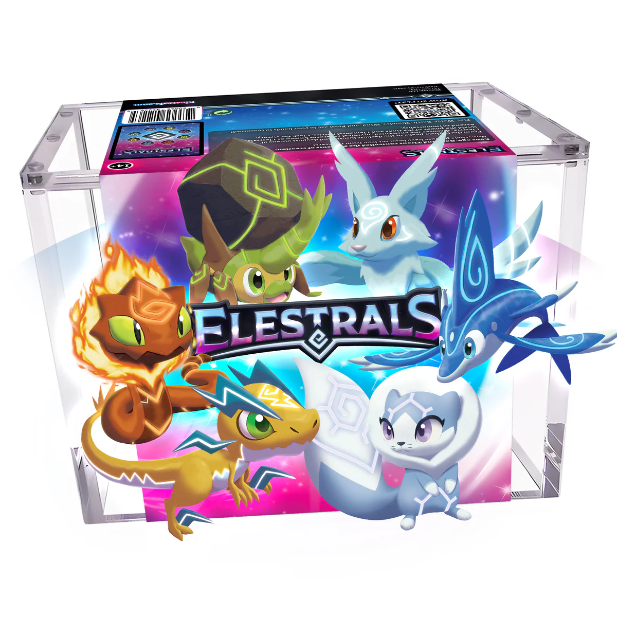 ELESTRALS 1ST EDITION ACRYLIC BOOSTER BOX DISPLAY (18) | 850045412265