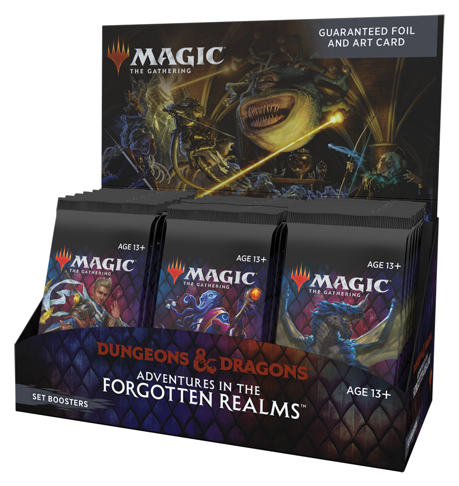 MTG: Adventures in the Forgotten Realms Set Booster Box | 630509982875