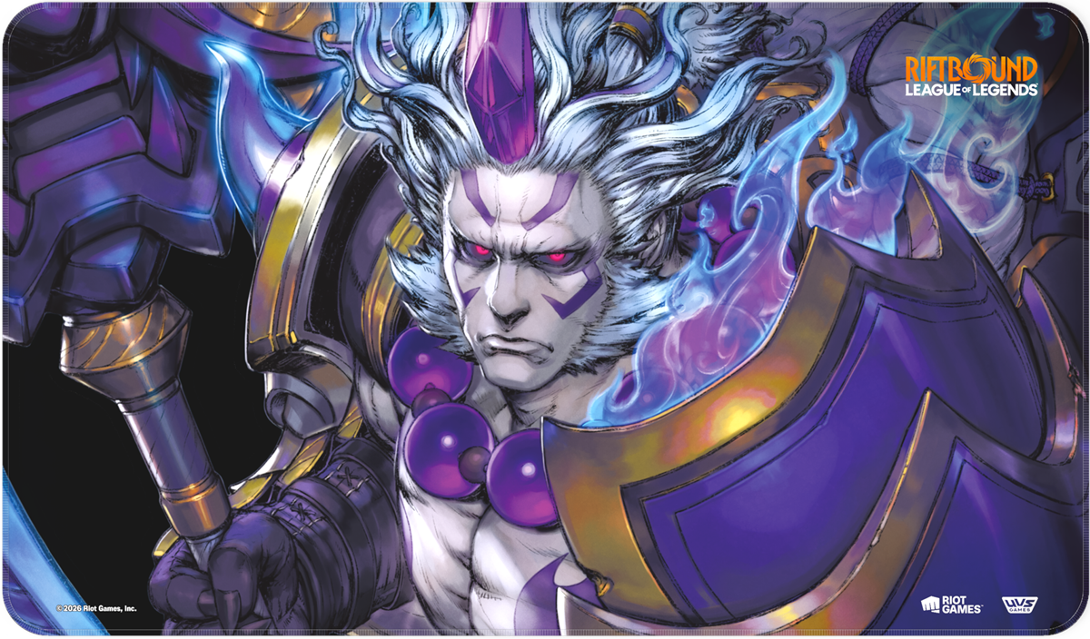 RIFTBOUND LEAGUE OF LEGENDS TCG SPIRITFORGED PLAYMAT - SPIRIT BLOSSOM DARIUS | 810155274443