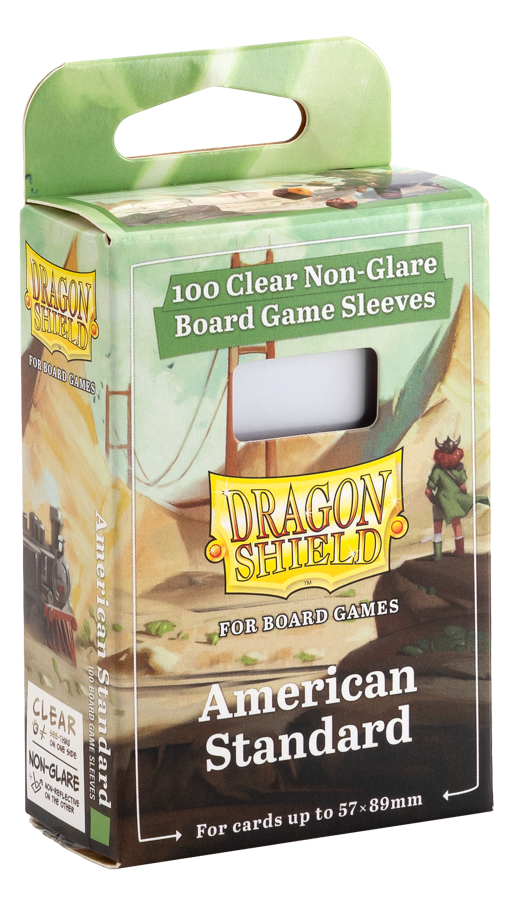DRAGON SHIELD BG SLEEVES AMERICAN STANDARD 100CT | 5706569602031
