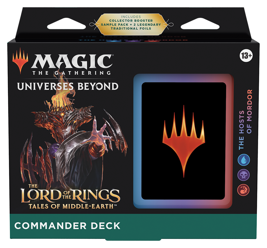 MTG: Lord of the Rings Tales of Middle-Earth Commander Deck Display | 195166205069
