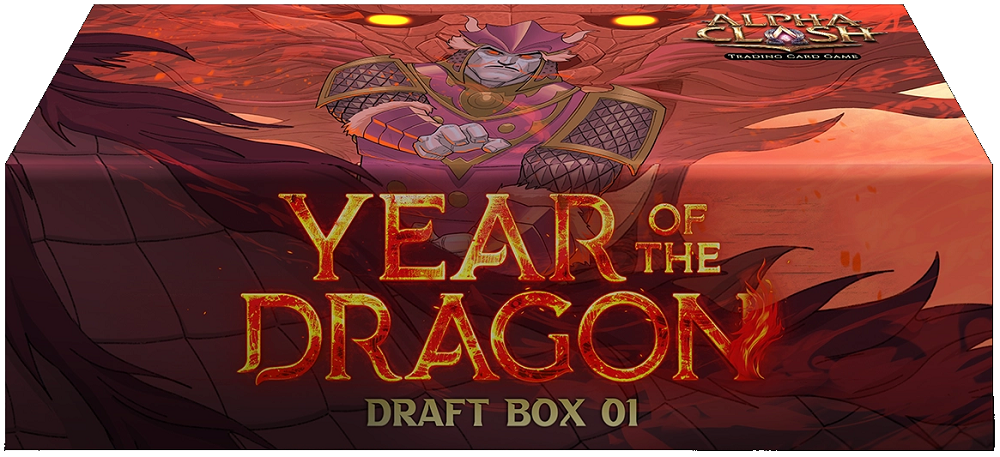 ALPHA CLASH DRAFT BOOSTER BOX YEAR OF THE DRAGON | 850049496124