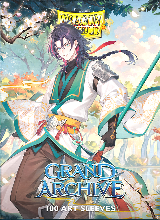 Dragon Shield Sleeves: Standard- Matte 'Grand Archive' Jin, Fate Defiant | 5706569161262