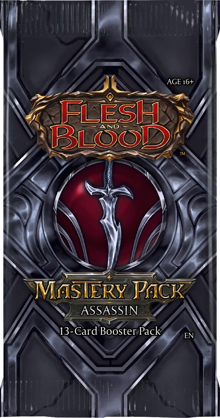 FLESH AND BLOOD MASTERY PACK ASSASSIN BOOSTER