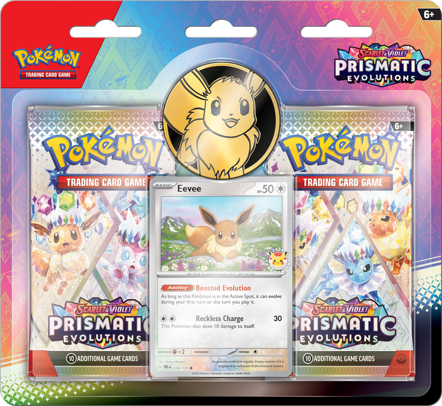 POKEMON SV8.5 PRISMATIC EVOLUTIONS 2-PACK BLISTER | 196214118799