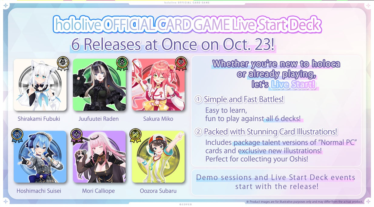 HOLOLIVE LIVE START DECK MORI CALLIOPE