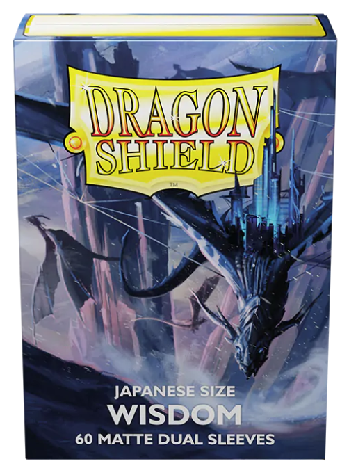 DRAGON SHIELD SLEEVES DUAL JAPANESE MATTE WISDOM | 5706569151577