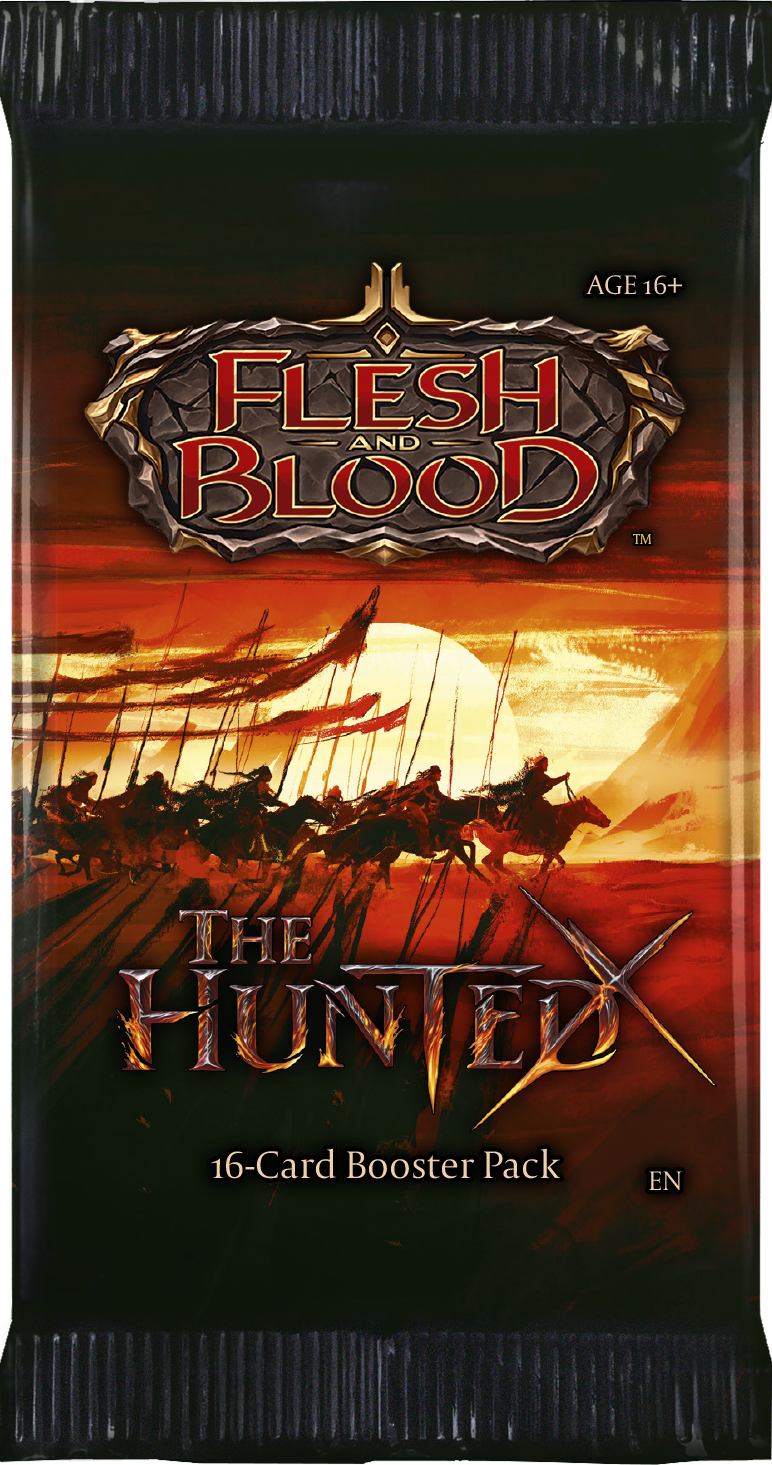 Flesh and Blood TCG: The Hunted Booster Display | 9421037053073