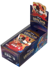 DISNEY LORCANA CHINESE THE FIRST CHAPTER BOOSTER BOX | 4050368985903