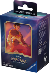 Deck Box: Disney Lorcana- Shimmering Skies- Aladdin | 4050368984074