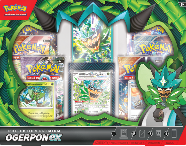 POKEMON FRENCH OGERPON EX PREMIUM COLLECTION | 820650558924