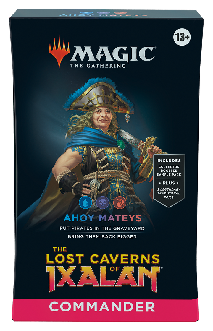 MTG: Lost Caverns of Ixalan Commander Deck Display (4 Decks) | 195166230252