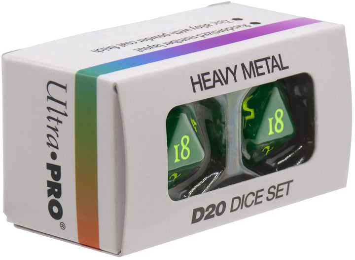 UP DICE HEAVY METAL VIVID GREEN | 074427159375