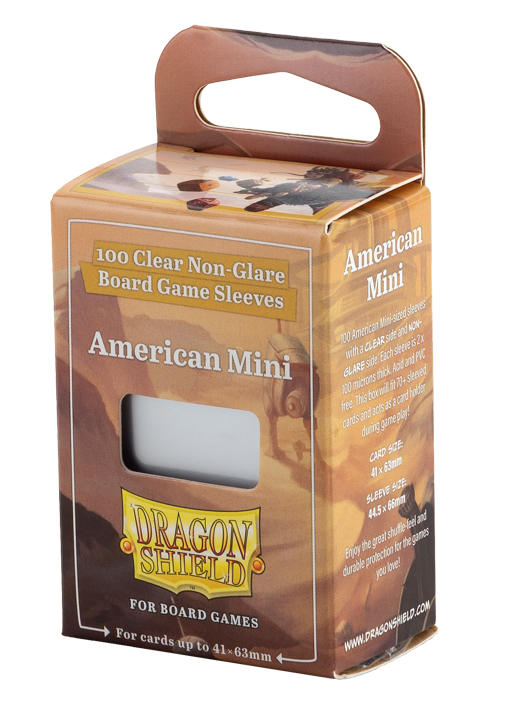 DRAGON SHIELD BG SLEEVES AMERICAN MINI 100CT | 5706569602017
