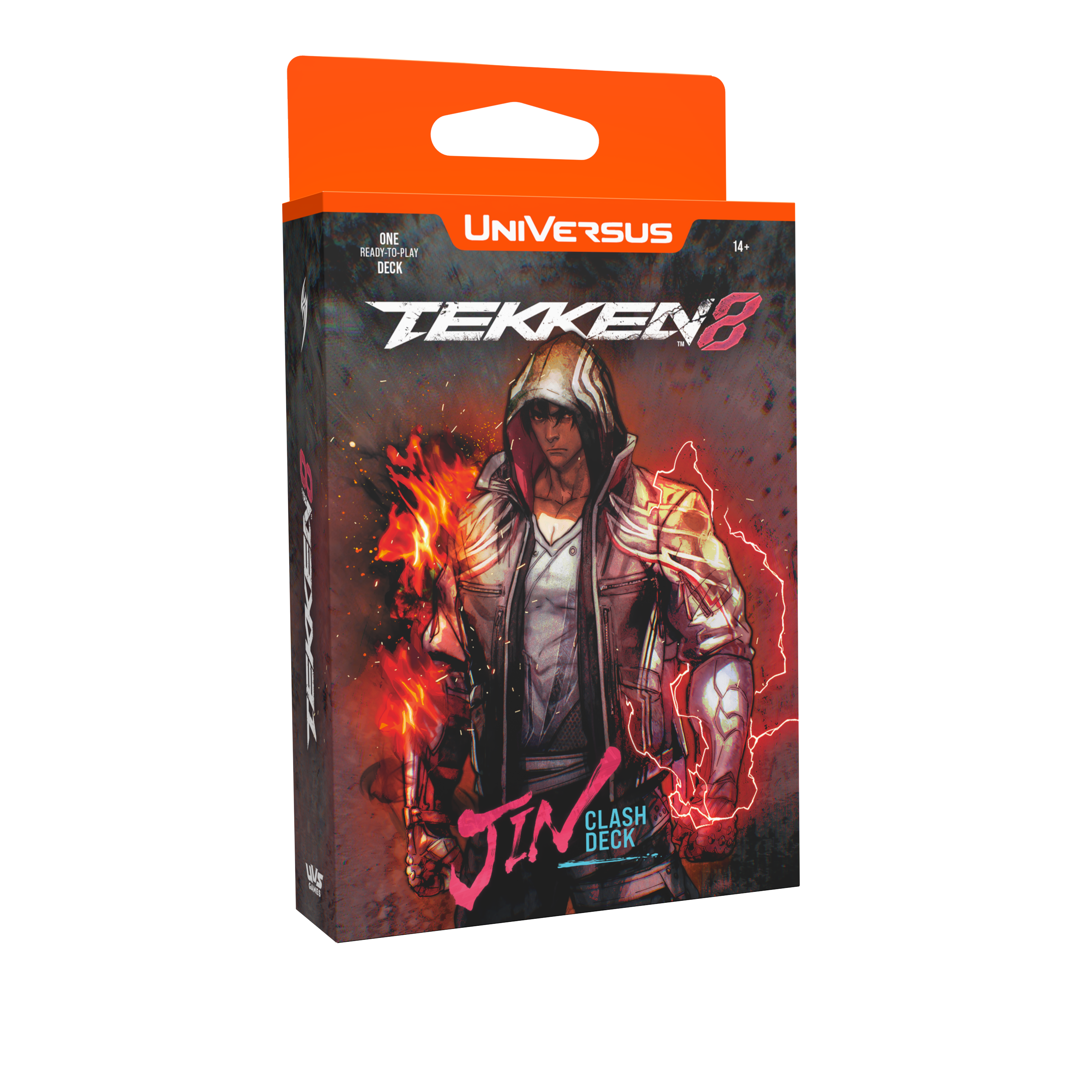 UniVersus CCG: Tekken 8- Clash Deck Display- Jin & Jun | 810155270872