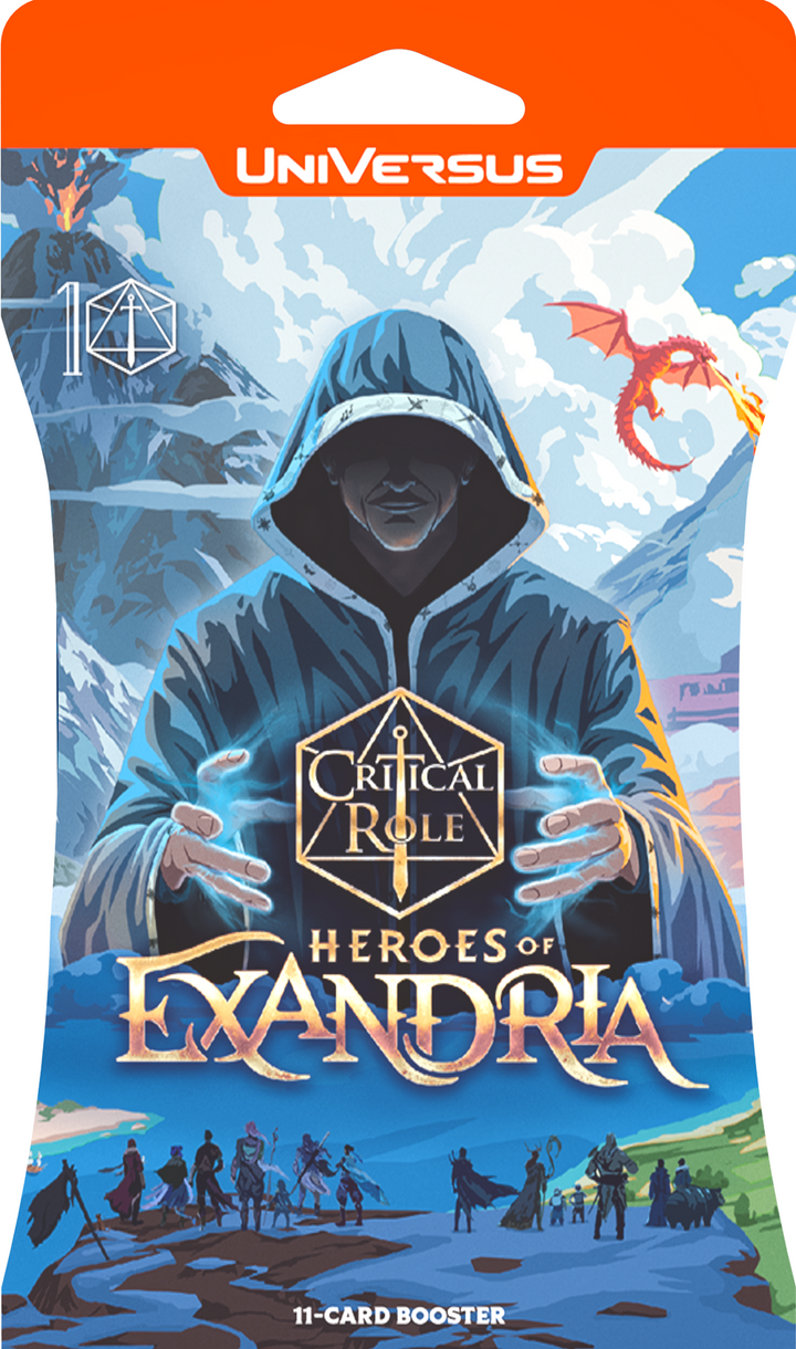 UniVersus CCG: Critical Role Heroes of Exandria- Hanging Boosters | 810155271756