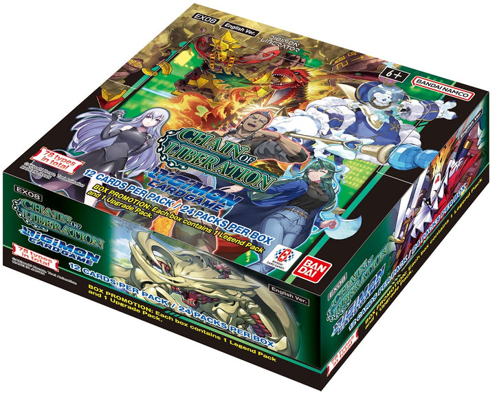 DIGIMON CHAIN OF LIBERATION BOOSTER (12/24/12) | 810059789944